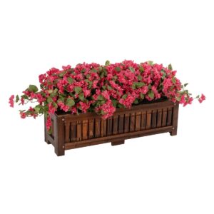 GloboStar® Artificial Garden BOUGAINVILLEA PLANT 20666 Τεχνητό Διακοσμητικό Φυτό Μπουκανβίλια Π145 x Μ70 x Y57cm
