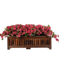 GloboStar® Artificial Garden BOUGAINVILLEA PLANT 20666 Τεχνητό Διακοσμητικό Φυτό Μπουκανβίλια Π145 x Μ70 x Y57cm