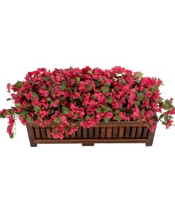 GloboStar® Artificial Garden BOUGAINVILLEA PLANT 20666 Τεχνητό Διακοσμητικό Φυτό Μπουκανβίλια Π145 x Μ70 x Y57cm