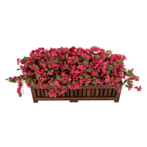 GloboStar® Artificial Garden BOUGAINVILLEA PLANT 20666 Τεχνητό Διακοσμητικό Φυτό Μπουκανβίλια Π145 x Μ70 x Y57cm