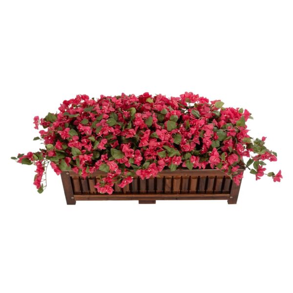 GloboStar® Artificial Garden BOUGAINVILLEA PLANT 20666 Τεχνητό Διακοσμητικό Φυτό Μπουκανβίλια Π145 x Μ70 x Y57cm
