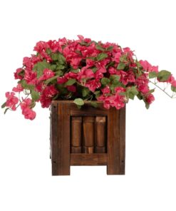 GloboStar® Artificial Garden BOUGAINVILLEA PLANT 20666 Τεχνητό Διακοσμητικό Φυτό Μπουκανβίλια Π145 x Μ70 x Y57cm