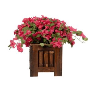 GloboStar® Artificial Garden BOUGAINVILLEA PLANT 20666 Τεχνητό Διακοσμητικό Φυτό Μπουκανβίλια Π145 x Μ70 x Y57cm