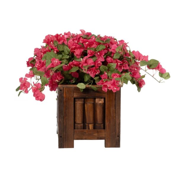GloboStar® Artificial Garden BOUGAINVILLEA PLANT 20666 Τεχνητό Διακοσμητικό Φυτό Μπουκανβίλια Π145 x Μ70 x Y57cm