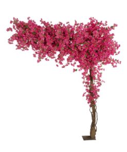 GloboStar® Artificial Garden BOUGAINVILLEA BLOSSOM 20672 Τεχνητό Διακοσμητικό Δέντρο Άνθος Μπουκαμβίλιας Μ230 x Π100 x Υ250cm