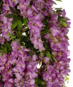 GloboStar® Artificial Garden WISTERIA PINK 20681 Τεχνητό Διακοσμητικό Δέντρο Ροζ Βιστερία Μ60 x Π60 x Υ180cm