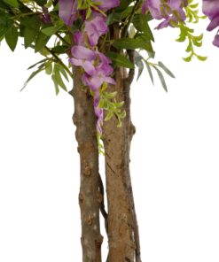 GloboStar® Artificial Garden WISTERIA PINK 20681 Τεχνητό Διακοσμητικό Δέντρο Ροζ Βιστερία Μ60 x Π60 x Υ180cm