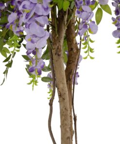 GloboStar® Artificial Garden WISTERIA PURPLE 20682 Τεχνητό Διακοσμητικό Δέντρο Μωβ Βιστερία Μ60 x Π60 x Υ180cm