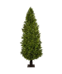 GloboStar® Artificial Garden CYPRESS TREE 21060 Τεχνητό Διακοσμητικό Δέντρο Κυπαρίσσι Μ110 x Π110 x Υ250cm