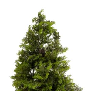 GloboStar® Artificial Garden CYPRESS TREE 21060 Τεχνητό Διακοσμητικό Δέντρο Κυπαρίσσι Μ110 x Π110 x Υ250cm