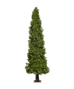 GloboStar® Artificial Garden CYPRESS TREE 21061 Τεχνητό Διακοσμητικό Δέντρο Κυπαρίσσι Μ145 x Π145 x Υ400cm