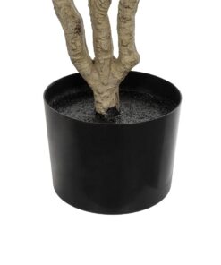 GloboStar® Artificial Garden WHITE ROSES 21069 Τεχνητό Διακοσμητικό Δέντρο Τριανταφυλλιά Μ50 x Π50 x Υ90cm