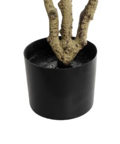 GloboStar® Artificial Garden PINK ROSES 21072 Τεχνητό Διακοσμητικό Δέντρο Τριανταφυλλιά Μ50 x Π50 x Υ90cm