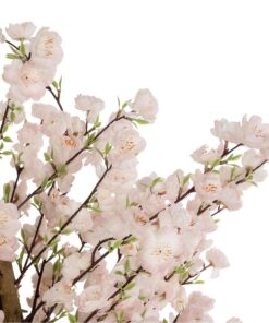 GloboStar® Artificial Garden PINK CHERRY 21098 Τεχνητό Διακοσμητικό Δέντρο Κερασιά Μ80 x Π80 x Υ160cm