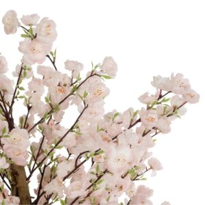 GloboStar® Artificial Garden PINK CHERRY 21098 Τεχνητό Διακοσμητικό Δέντρο Κερασιά Μ80 x Π80 x Υ160cm