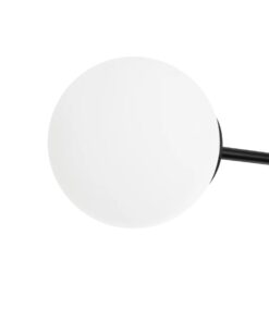 GLOBOSTAR® GLOBUS 201-0118 Μοντέρνο Φωτιστικό Οροφής με Ντουί 2 x E27 AC 220-240V IP20 – Μαύρο & Λευκό – Μ65 x Π15 x Υ23cm