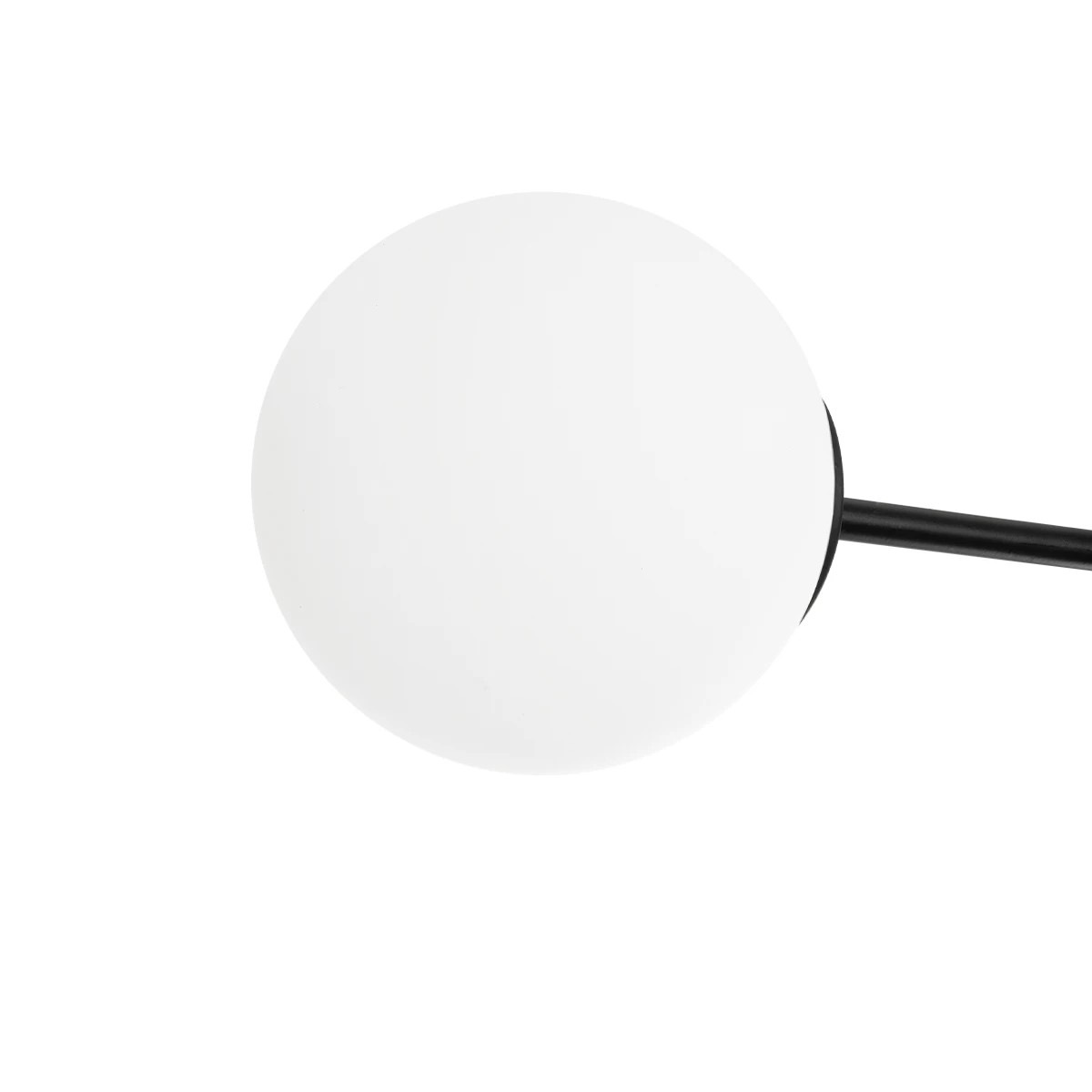 GLOBOSTAR® GLOBUS 201-0118 Μοντέρνο Φωτιστικό Οροφής με Ντουί 2 x E27 AC 220-240V IP20 – Μαύρο & Λευκό – Μ65 x Π15 x Υ23cm