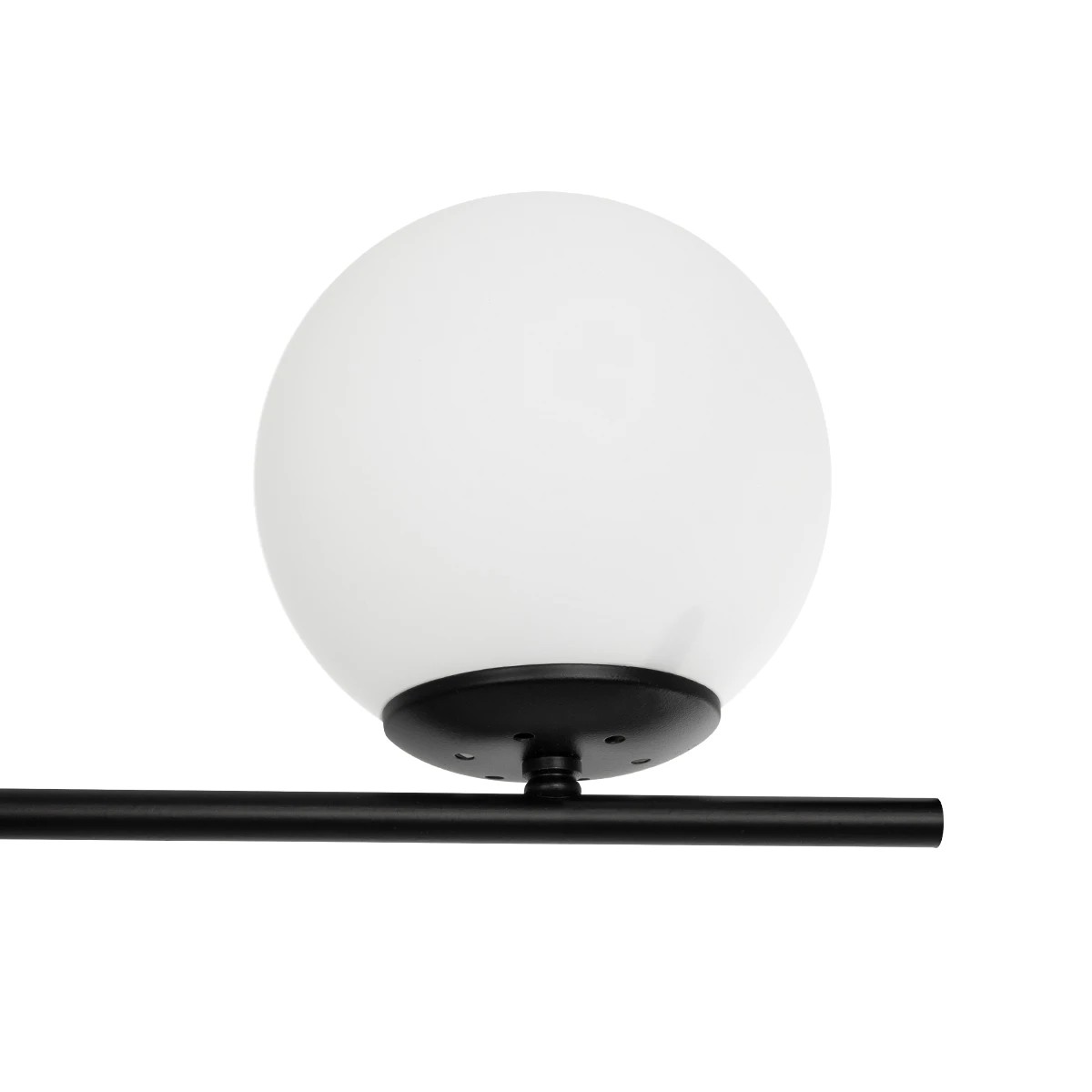 GLOBOSTAR® GLOBUS 201-0118 Μοντέρνο Φωτιστικό Οροφής με Ντουί 2 x E27 AC 220-240V IP20 – Μαύρο & Λευκό – Μ65 x Π15 x Υ23cm