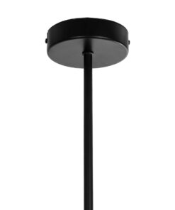 GLOBOSTAR® GLOBUS 201-0118 Μοντέρνο Φωτιστικό Οροφής με Ντουί 2 x E27 AC 220-240V IP20 – Μαύρο & Λευκό – Μ65 x Π15 x Υ23cm