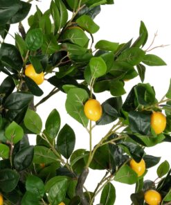 GloboStar® Artificial Garden LEMON TREE 21106 Τεχνητό Διακοσμητικό Δέντρο Λεμονιά Υ200cm