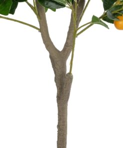 GloboStar® Artificial Garden ORANGE TREE 21109 Τεχνητό Διακοσμητικό Δέντρο Πορτοκαλιά Μ90 x Π70 x Υ160cm