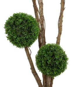GloboStar® Artificial Garden BUXUS TREE 21111 Τεχνητό Διακοσμητικό Δέντρο Buxus Μ65 x Π60 x Υ200cm