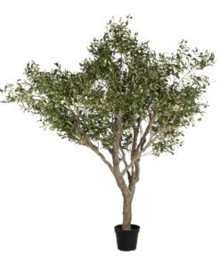 GloboStar® Artificial Garden OLIVE TREE 21112 Τεχνητό Διακοσμητικό Δέντρο Ελιά Υ220cm