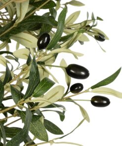 GloboStar® Artificial Garden OLIVE TREE 21112 Τεχνητό Διακοσμητικό Δέντρο Ελιά Υ220cm