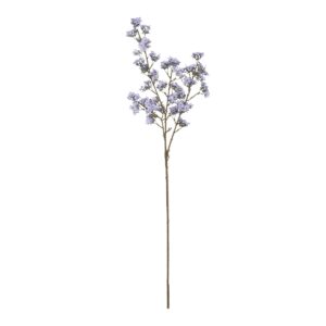 GloboStar® Artificial Garden TAKASAGO CHERRY BLOSSOM 21294 Τεχνητό Διακοσμητικό Κλαδί Λιλά Κερασιάς Μ25 x Π10 x Υ81cm