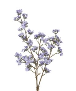 GloboStar® Artificial Garden TAKASAGO CHERRY BLOSSOM 21294 Τεχνητό Διακοσμητικό Κλαδί Λιλά Κερασιάς Μ25 x Π10 x Υ81cm