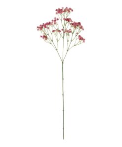 GloboStar® Artificial Garden PALE PINK BRANCH BABY BREATH 21369 Τεχνητό Διακοσμητικό Κλαδί Ροζ Γυψοφίλης Y61cm