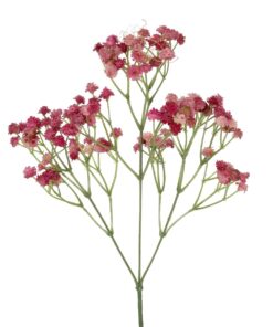 GloboStar® Artificial Garden PALE PINK BRANCH BABY BREATH 21369 Τεχνητό Διακοσμητικό Κλαδί Ροζ Γυψοφίλης Y61cm