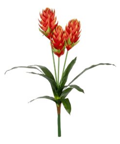 GloboStar® Artificial Garden RED MOON PEACH BRANCH 21391 Τεχνητό Διακοσμητικό Κόκκινο Κλαδί Άνθος Ροδάκινου Y70cm