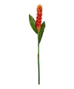 GloboStar® Artificial Garden RED MOON PEACH BRANCH 21392 Τεχνητό Διακοσμητικό Κόκκινο Κλαδί Άνθος Ροδάκινου Y105cm