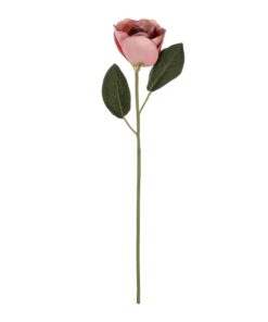 GloboStar® Artificial Garden PINK MAGNOLIA 21426 Τεχνητό Διακοσμητικό Κλαδί Ροζ Μανόλια Μ16 x Π10 x Υ82cm