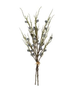 GloboStar® Artificial Garden GREEN EUCALYPTUS FRUIT BOUQET 21431 Tεχνητό Διακοσμητικό Μπουκέτο Ευκάληπτος Πράσινο Y62cm