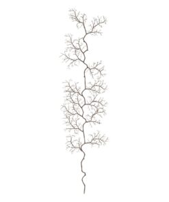 GloboStar® Artificial Garden SMALL CORAL 21463 Τεχνητό Διακοσμητικό Κλαδί Καφέ Μ40 x Π7 x Υ142cm