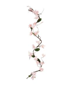 GloboStar® Artificial Garden MAGNOLIA FLOWER VINE 21469 Τεχνητό Διακοσμητικό Κλαδί Μανόλιας Y180cm