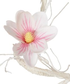 GloboStar® Artificial Garden MANGOLIA FLOWER VINE 21473 Τεχνητό Διακοσμητικό Κλαδί Μανόλιας Y300cm