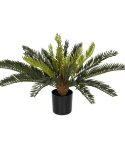 GloboStar® Artificial Garden CYCAS 21474 Τεχνητό Διακοσμητικό Φυτό Κύκας Υ42cm
