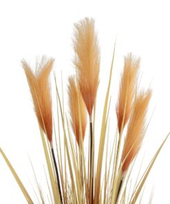 GloboStar® Artificial Garden PAMPAS GRASS 21475 Τεχνητό Διακοσμητικό Φυτό Παμπας Υ120cm