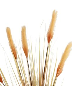 GloboStar® Artificial Garden PAMPAS GRASS 21476 Τεχνητό Διακοσμητικό Φυτό Μπεζ Πάμπας Μ90 x Π40 x Υ150cm