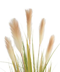 GloboStar® Artificial Garden PAMPAS GRASS 21477 Τεχνητό Διακοσμητικό Φυτό Παμπας Υ120cm