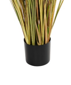 GloboStar® Artificial Garden CRASPEDIA GRASS 21480 Τεχνητό Διακοσμητικό Φυτό Μπεζ & Πράσινο Κρασπέδια Μ90 x Π60 x Υ175cm