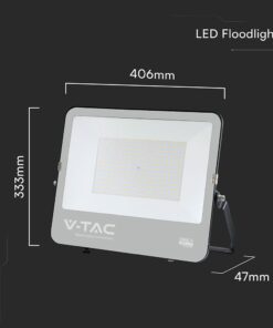 LED Προβολέας 200W Αδιάβροχος IP66 V-TAC Cree Chip 6yrs Wty Μαύρος 115° 27000lm 6500K Ψυχρό – 232216