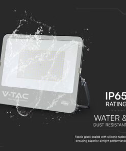 LED Προβολέας 200W Αδιάβροχος IP66 V-TAC Cree Chip 6yrs Wty Μαύρος 115° 27000lm 6500K Ψυχρό – 232216