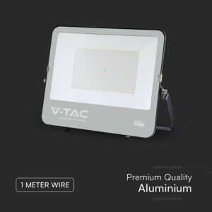 LED Προβολέας 200W Αδιάβροχος IP66 V-TAC Cree Chip 6yrs Wty Μαύρος 115° 27000lm 6500K Ψυχρό  – 232216