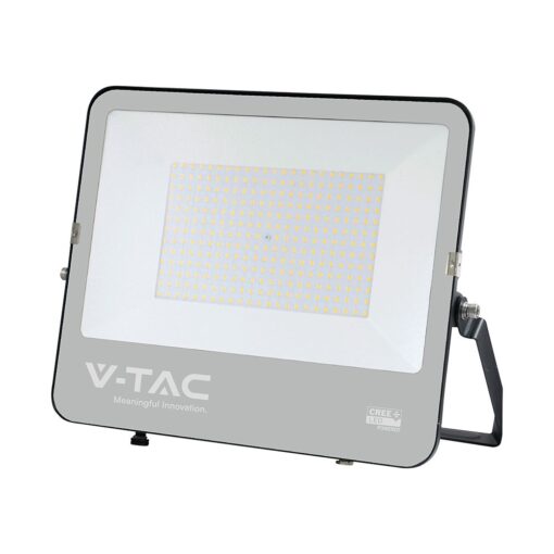 LED Προβολέας 200W Αδιάβροχος IP66 V-TAC Cree Chip 6yrs Wty Μαύρος 115° 27000lm 6500K Ψυχρό  – 232216
