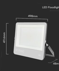 LED Προβολέας 300W Αδιάβροχος IP66 V-TAC Cree Chip 6yrs Wty Μαύρος 115° 40500lm 4000K Φυσικό – 238256