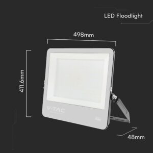 LED Προβολέας 300W Αδιάβροχος IP66 V-TAC Cree Chip 6yrs Wty Μαύρος 115° 40500lm 4000K Φυσικό  – 238256